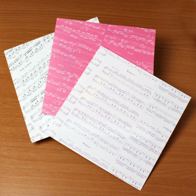 クラフト折り紙 ショパン 音楽雑貨