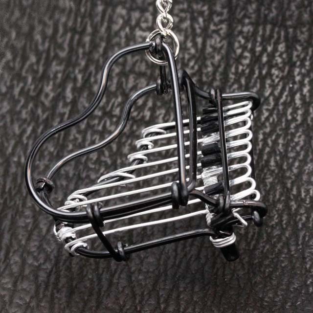 wire art ワイヤーアート グランドピアノ Pianoforte 音楽雑貨 音楽グッズ