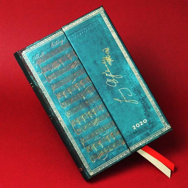 paperblanks シューベルト 魔王 ダイアリー 2020 音楽雑貨