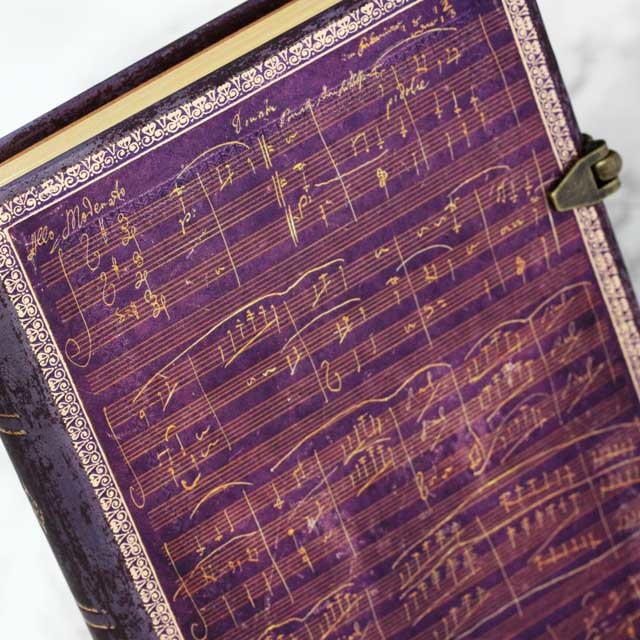 paperblanks ノート ベートーヴェン Beethoven ヴァイオリン・ソナタ 音楽雑貨 音楽グッズ