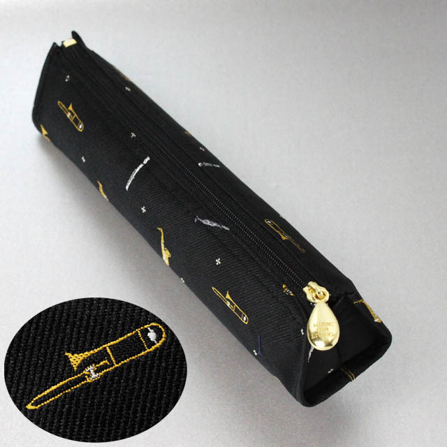 クラバット ペンポーチ 管楽器 音楽グッズ 音楽雑貨