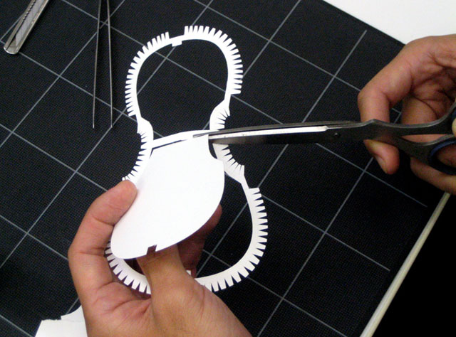 ヴァイオリン violin 弦楽器 ペーパークラフト paper-crafting HANDSON 音楽雑貨 音楽グッズ 音楽ギフト